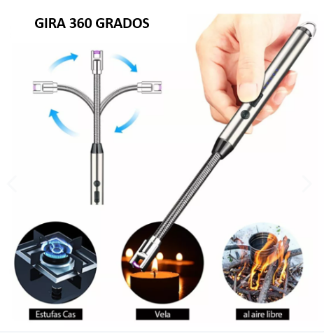 Encendedor Eléctrico Recargable Usb