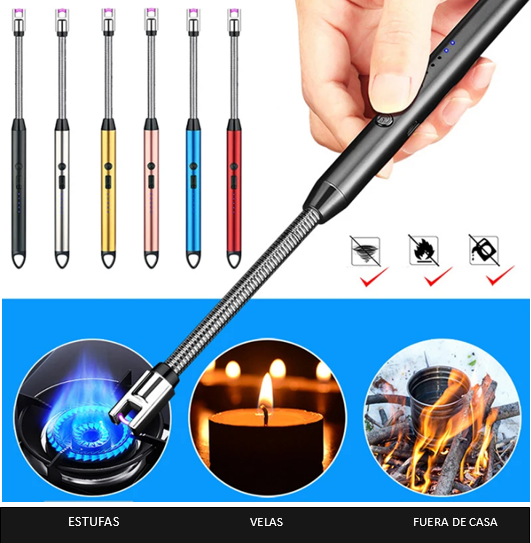 Encendedor Eléctrico Recargable Usb